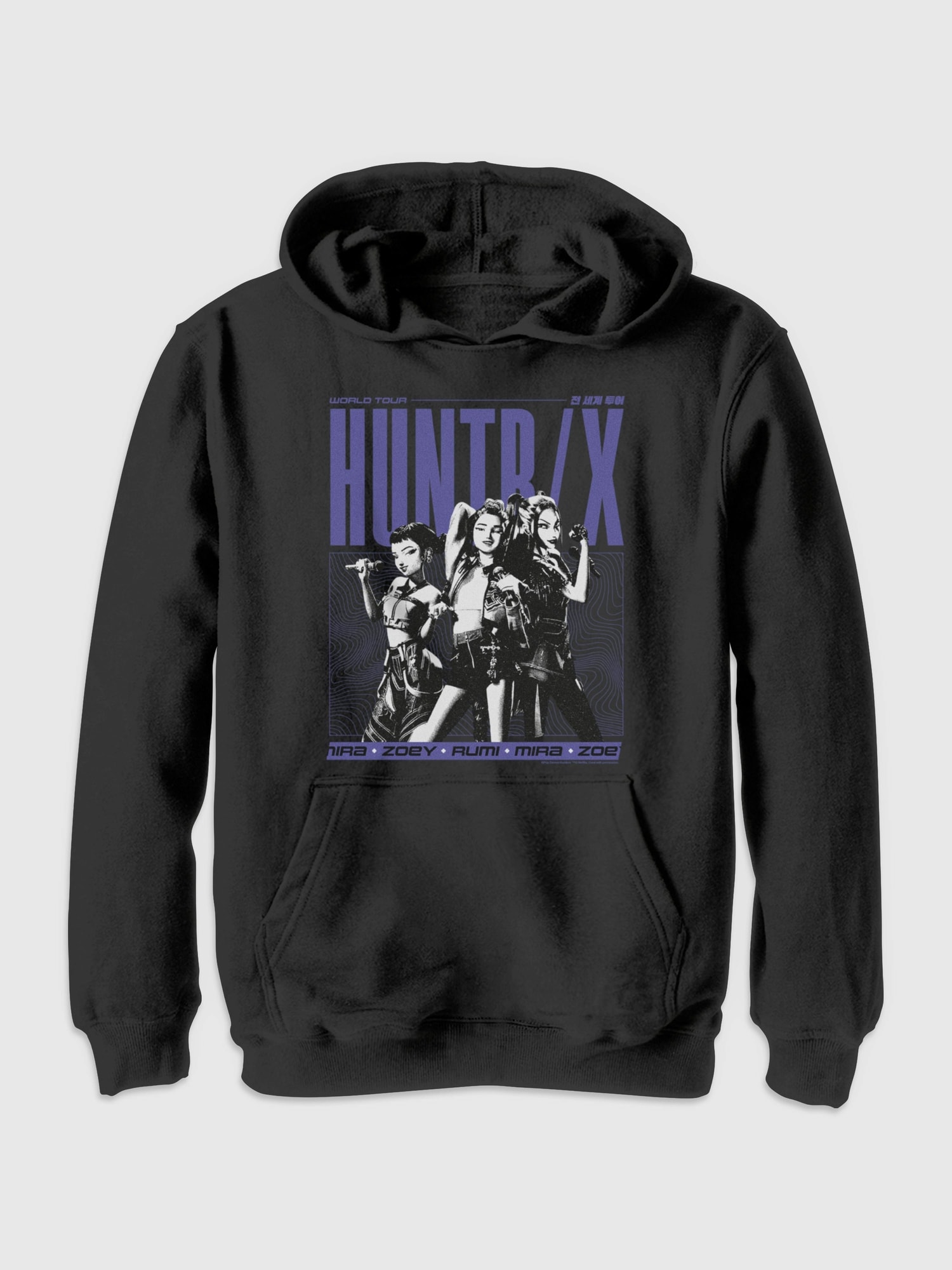 Kids K-Pop Demon Hunters Graphic Hoodie
