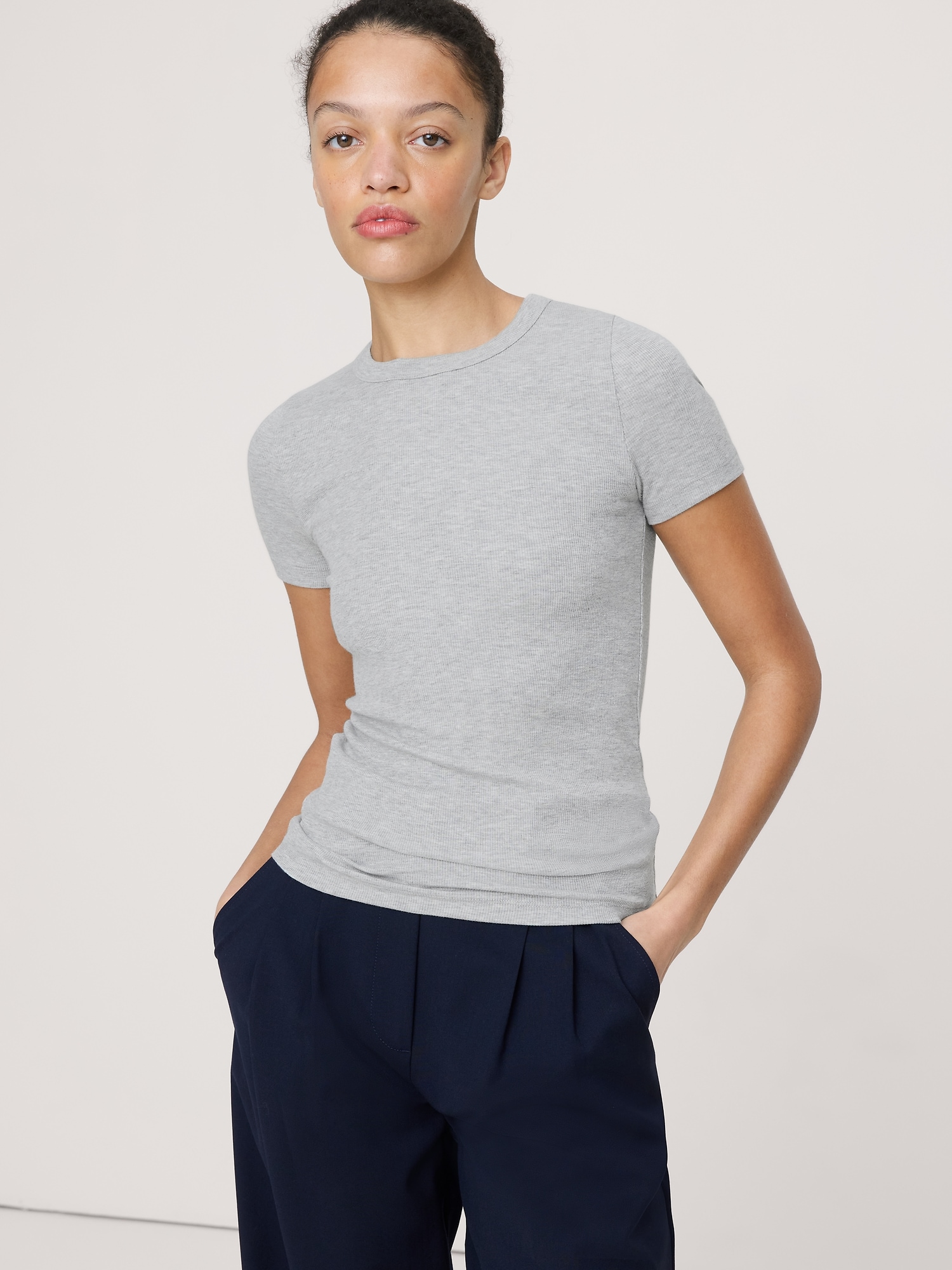 T-SHIRT CÔTELÉ POUR BÉBÉ