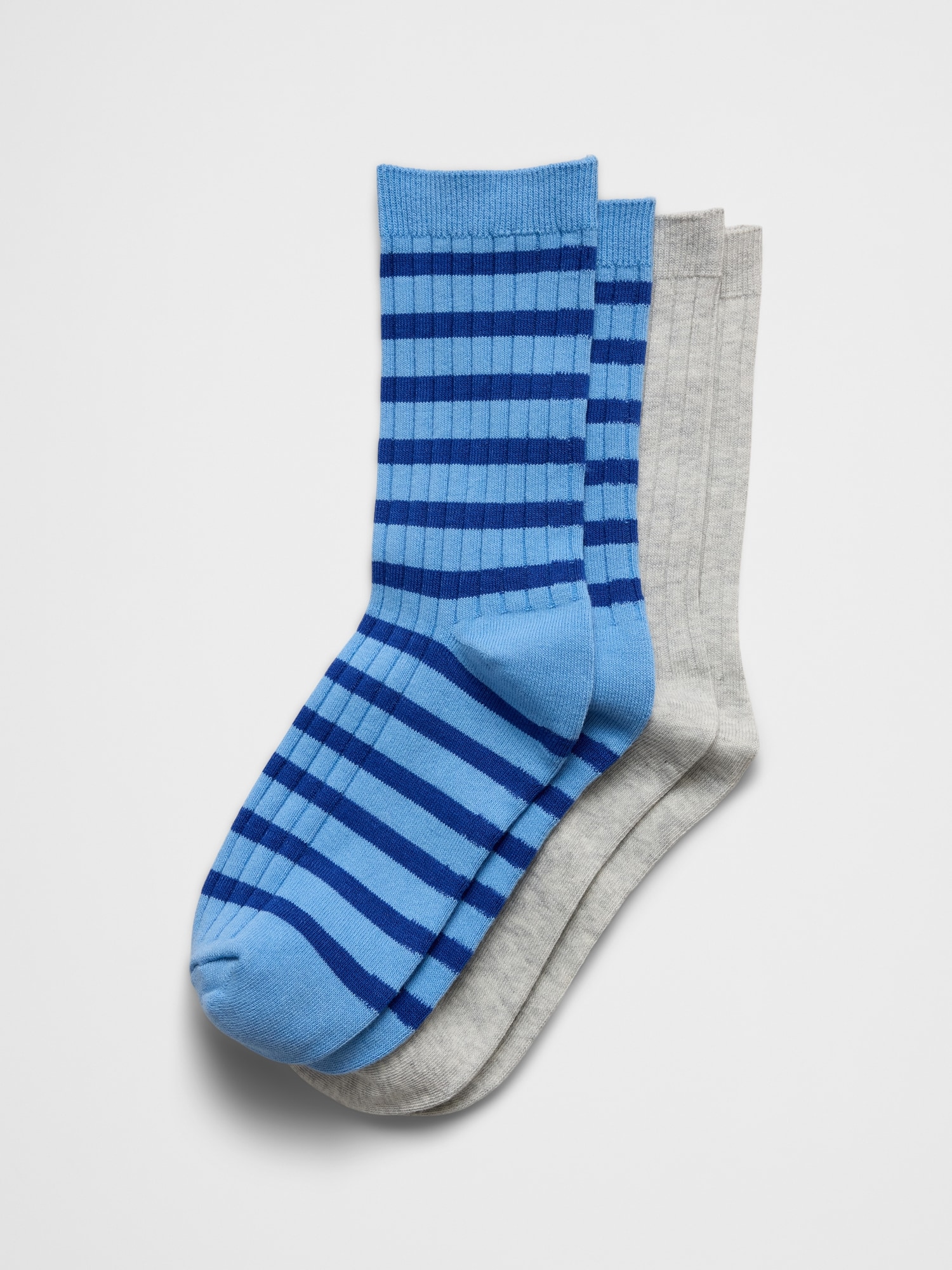 Striped Trouser Socks (2 Pack)