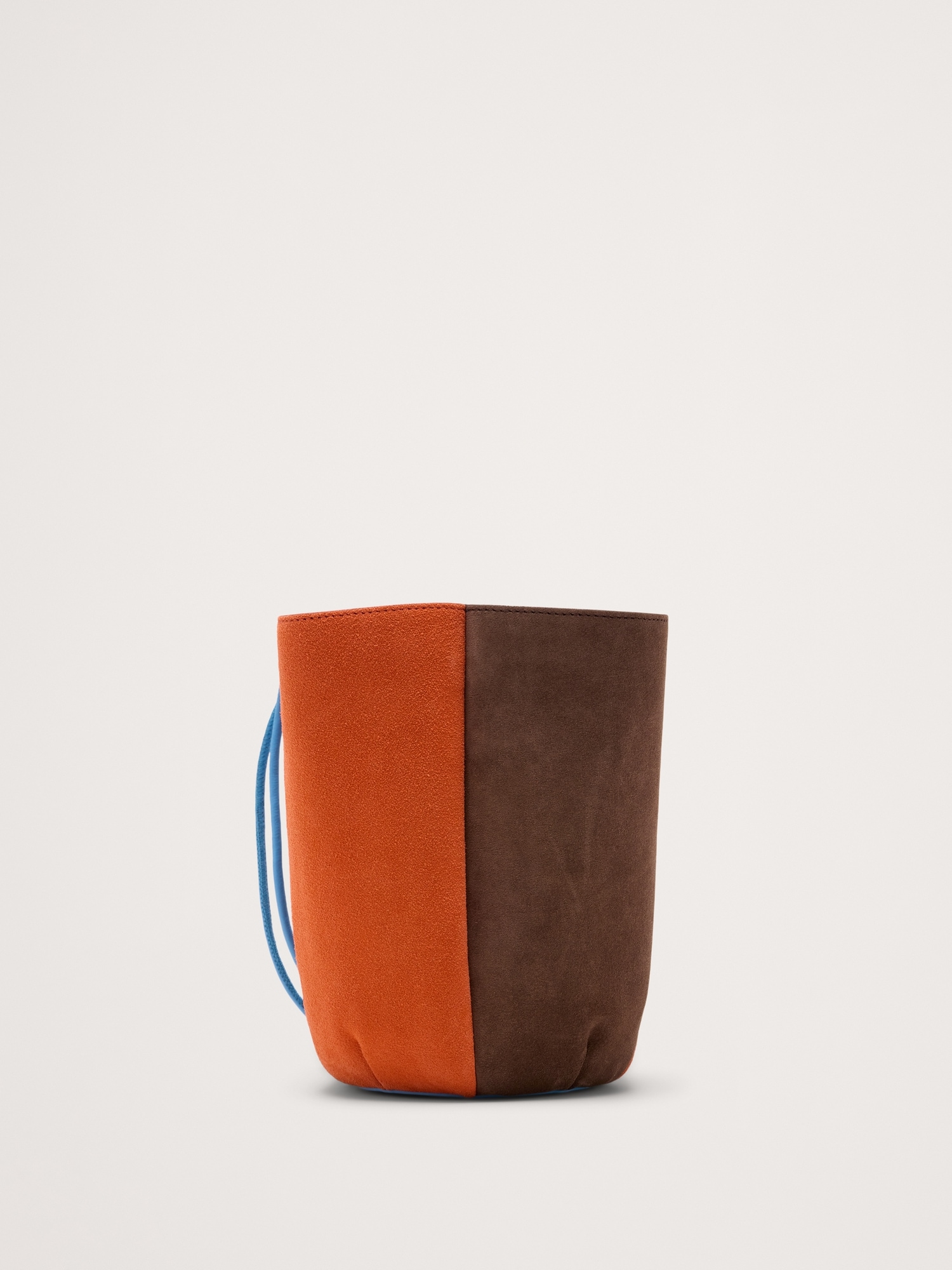 カラーブロック スエード チューリップ バッグ-3