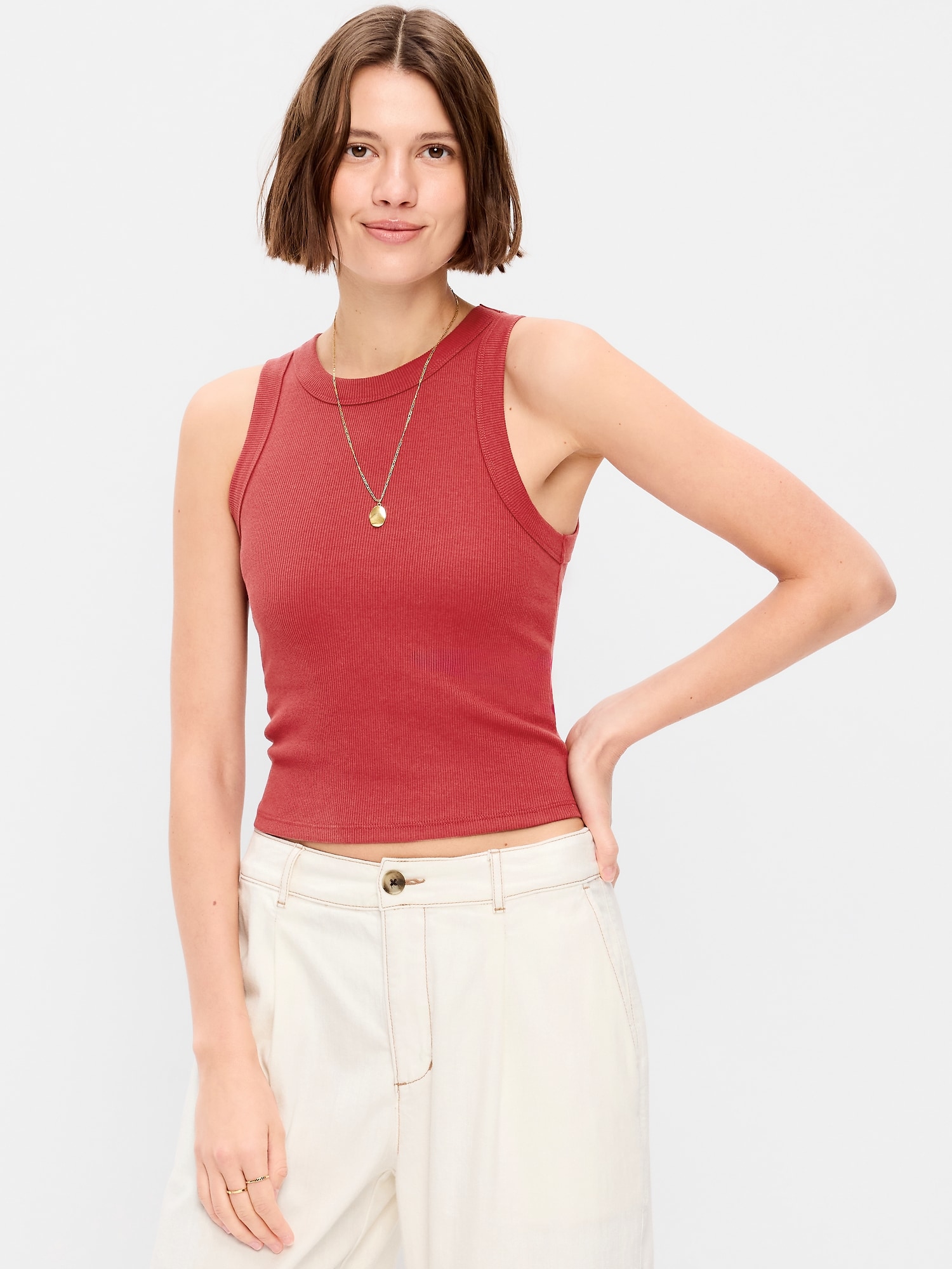 Snug Crop Tank Top