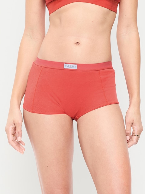 Ribbed Hipster Underwear