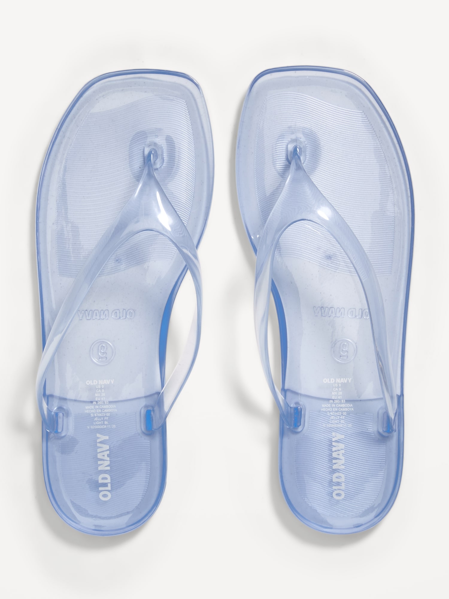 Flip-Flop Jelly Sandals for Women