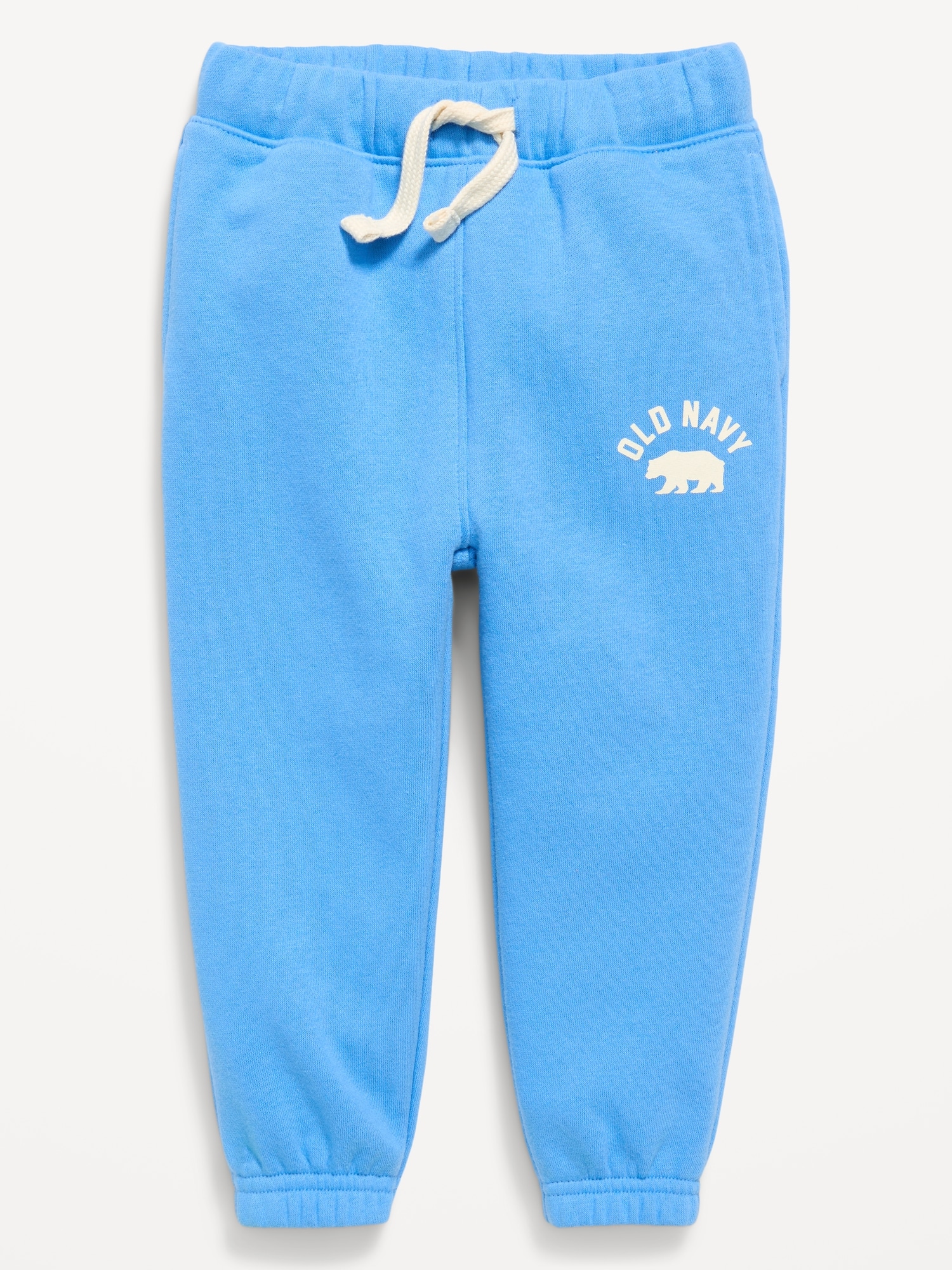 Pantalon de jogging en coton ouaté à logo unisexe pour tout-petit