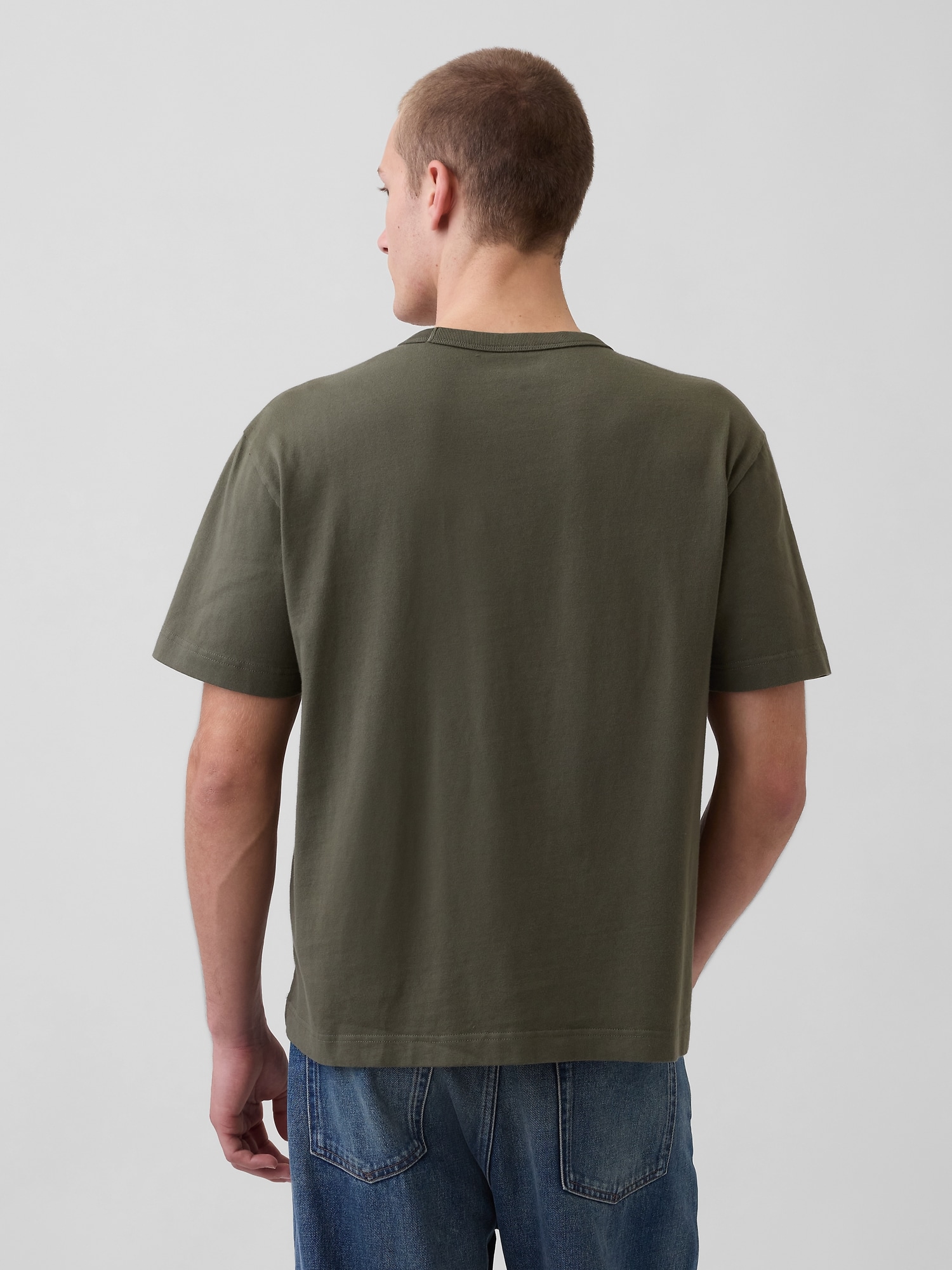 ヘビーウェイト リラックスフィットTシャツ-2