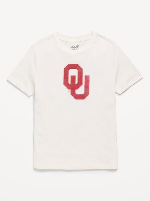 College Graphic Gender-Neutral T-Shirt for Kids