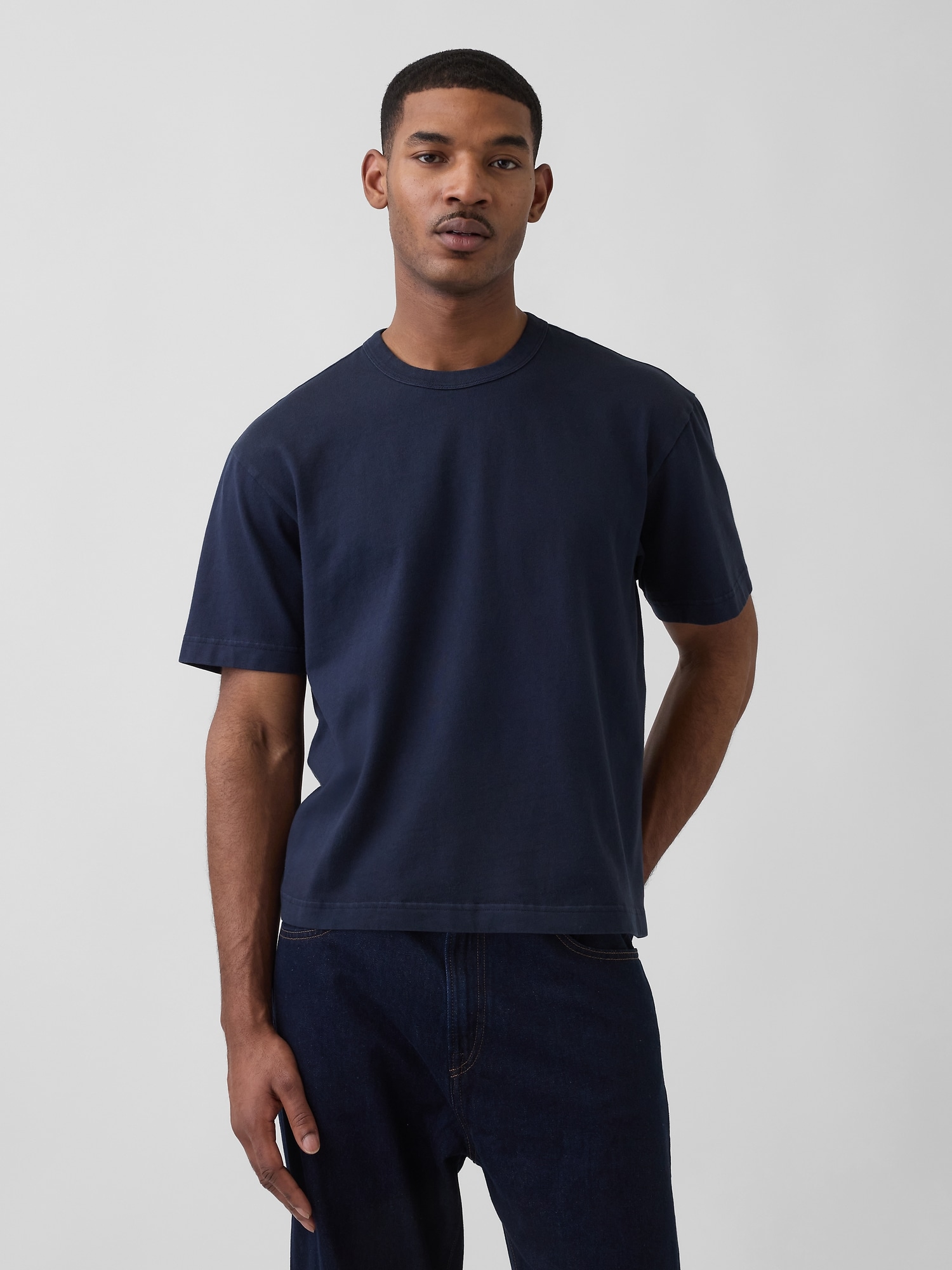 Adult Heavyweight Crop T-Shirt