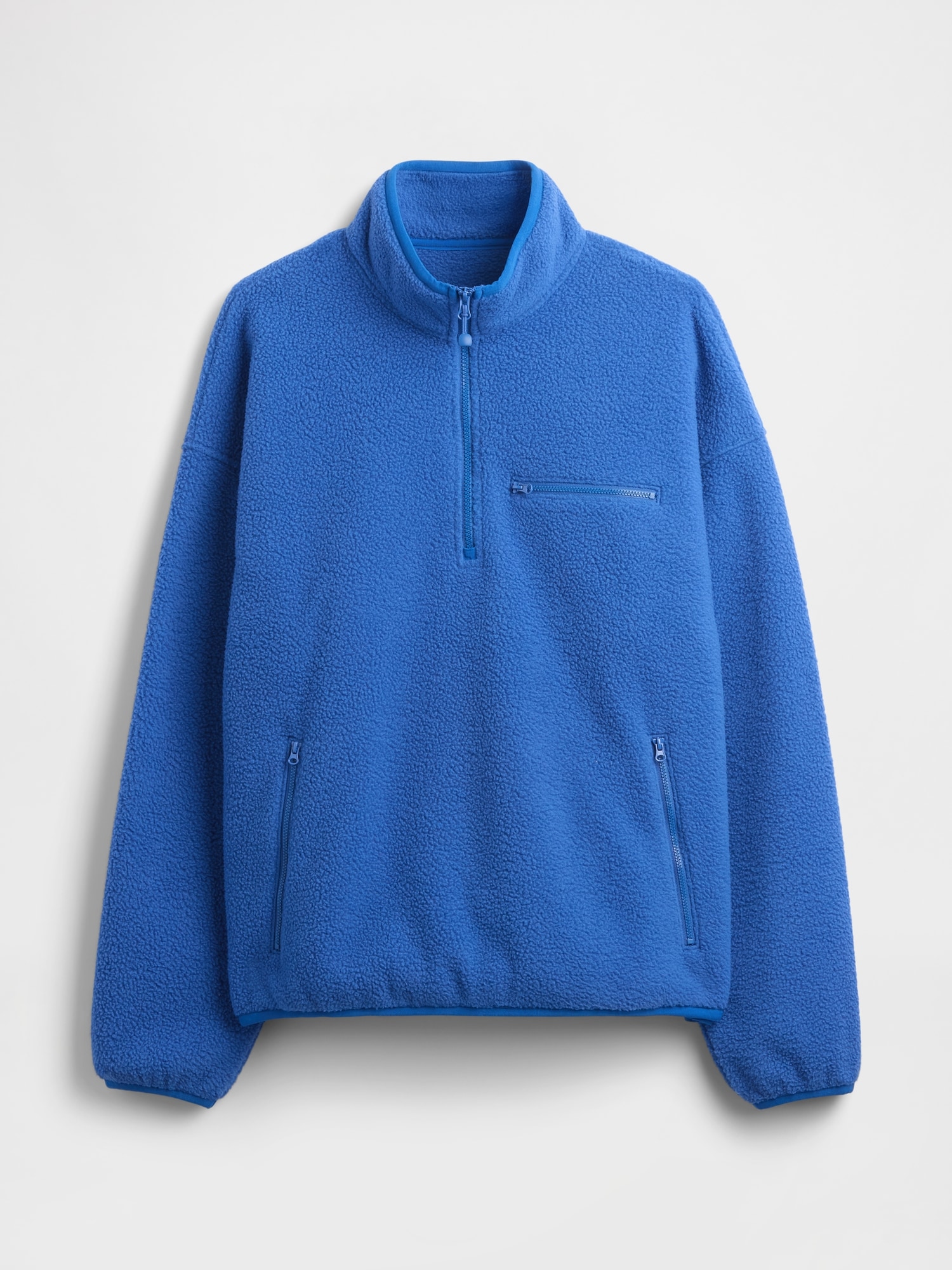 Sherpa Oversized Half-Zip Pullover