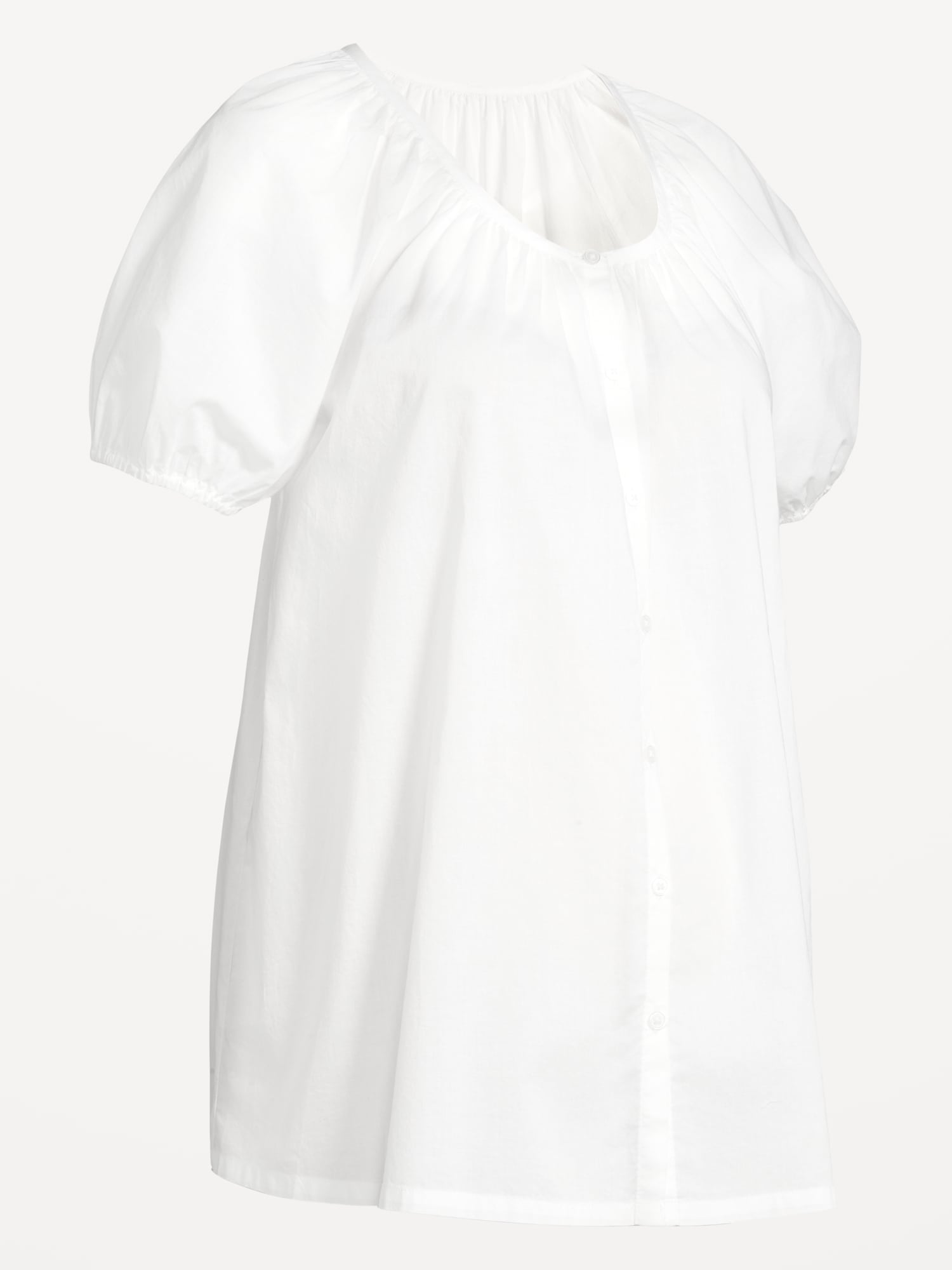 Maternity Airy Button-Down Top