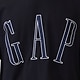 オーバーサイズ GAPロゴ クロップドTシャツ