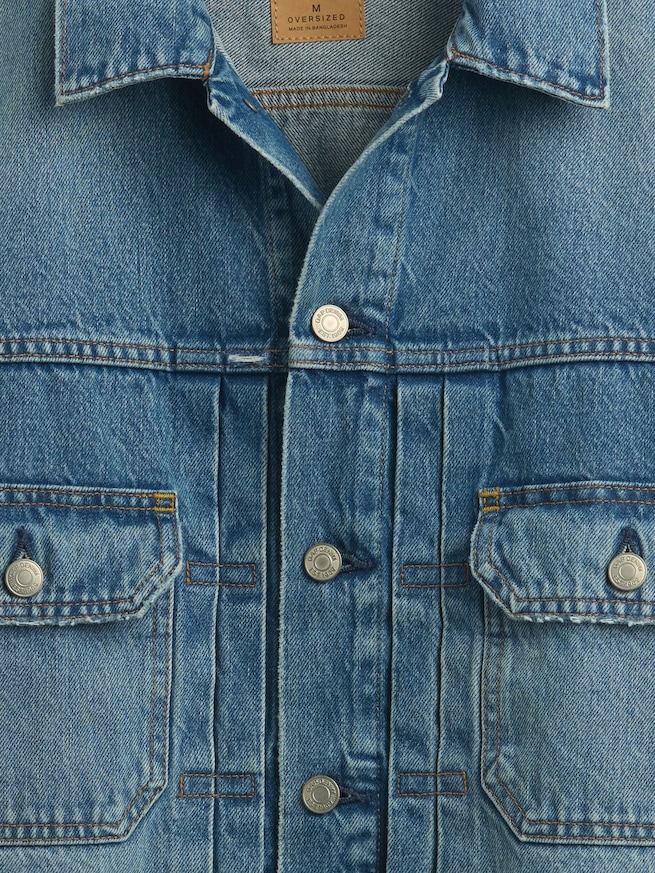 リラックスフィット アイコンデニムジャケット-3