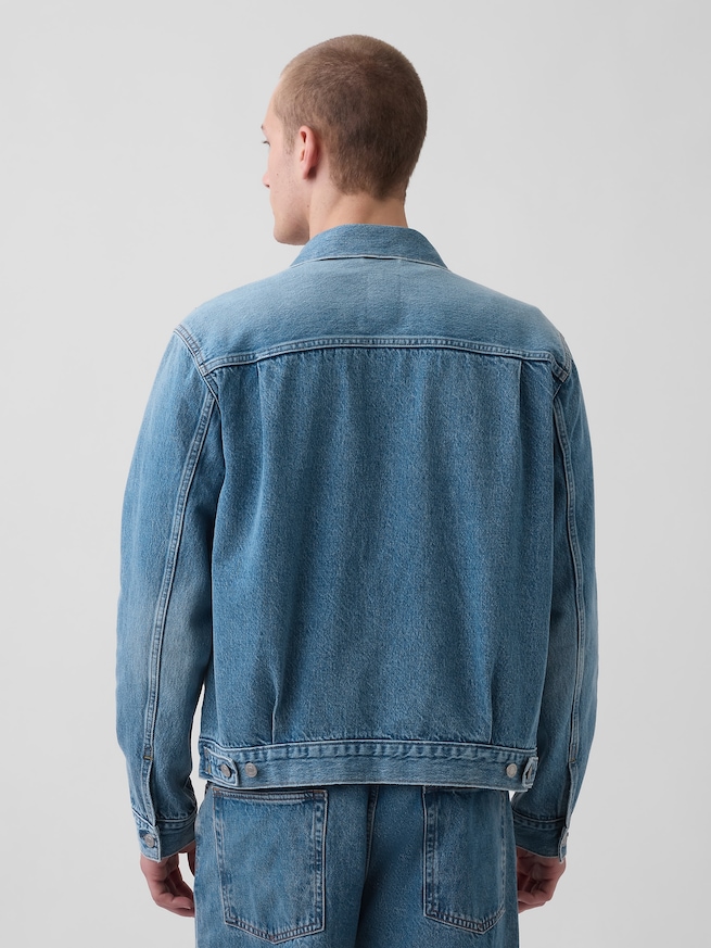 リラックスフィット アイコンデニムジャケット-2