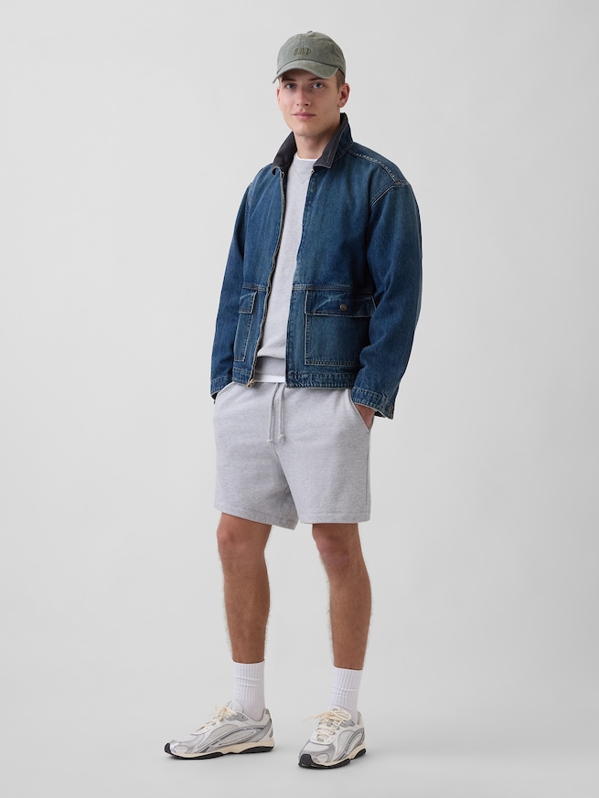 ヘビーウェイト フレンチテリー スウェットショートパンツ-3