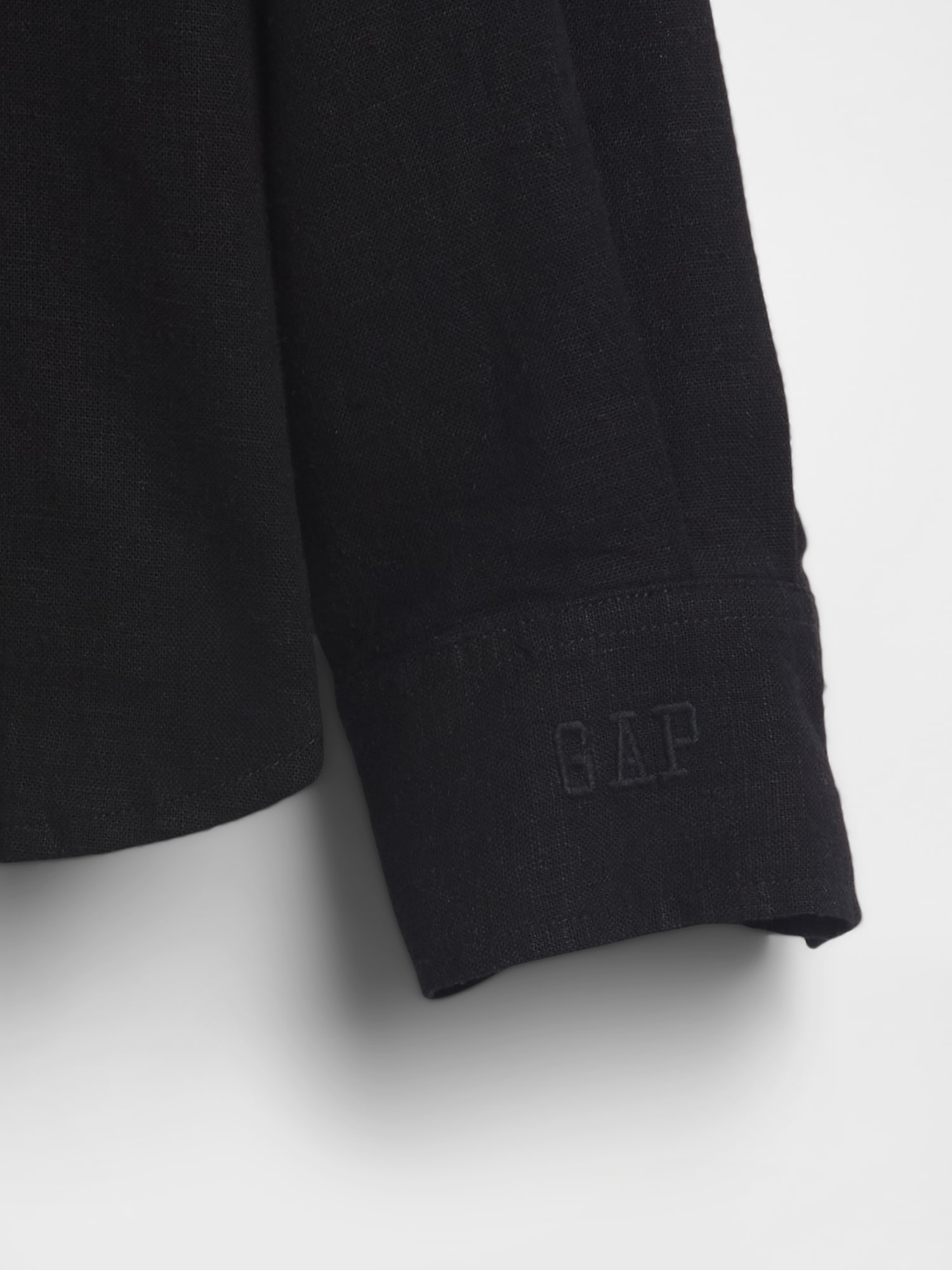 リネンブレンド オーバーサイズシャツ-4