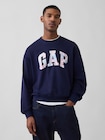 ヴィンテージソフト フレンチテリー オーバーサイズ SAKURA GAPロゴ スウェットシャツ-0