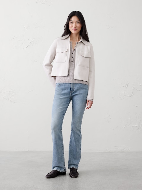Kick Flare Mid-Rise Jean