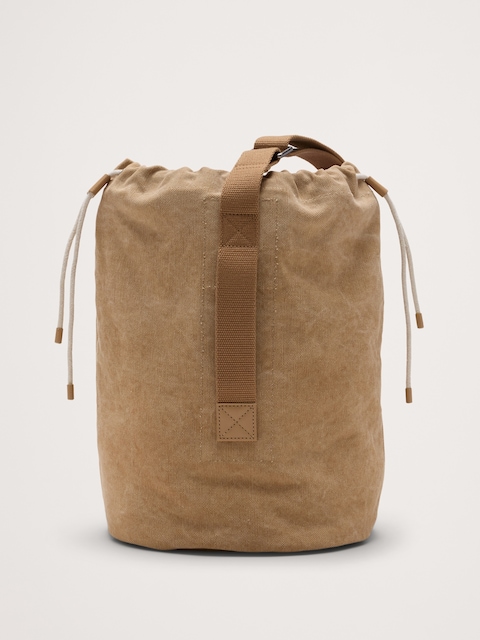 SAC À BANDOULIÈRE EN TOILE DE COTON
