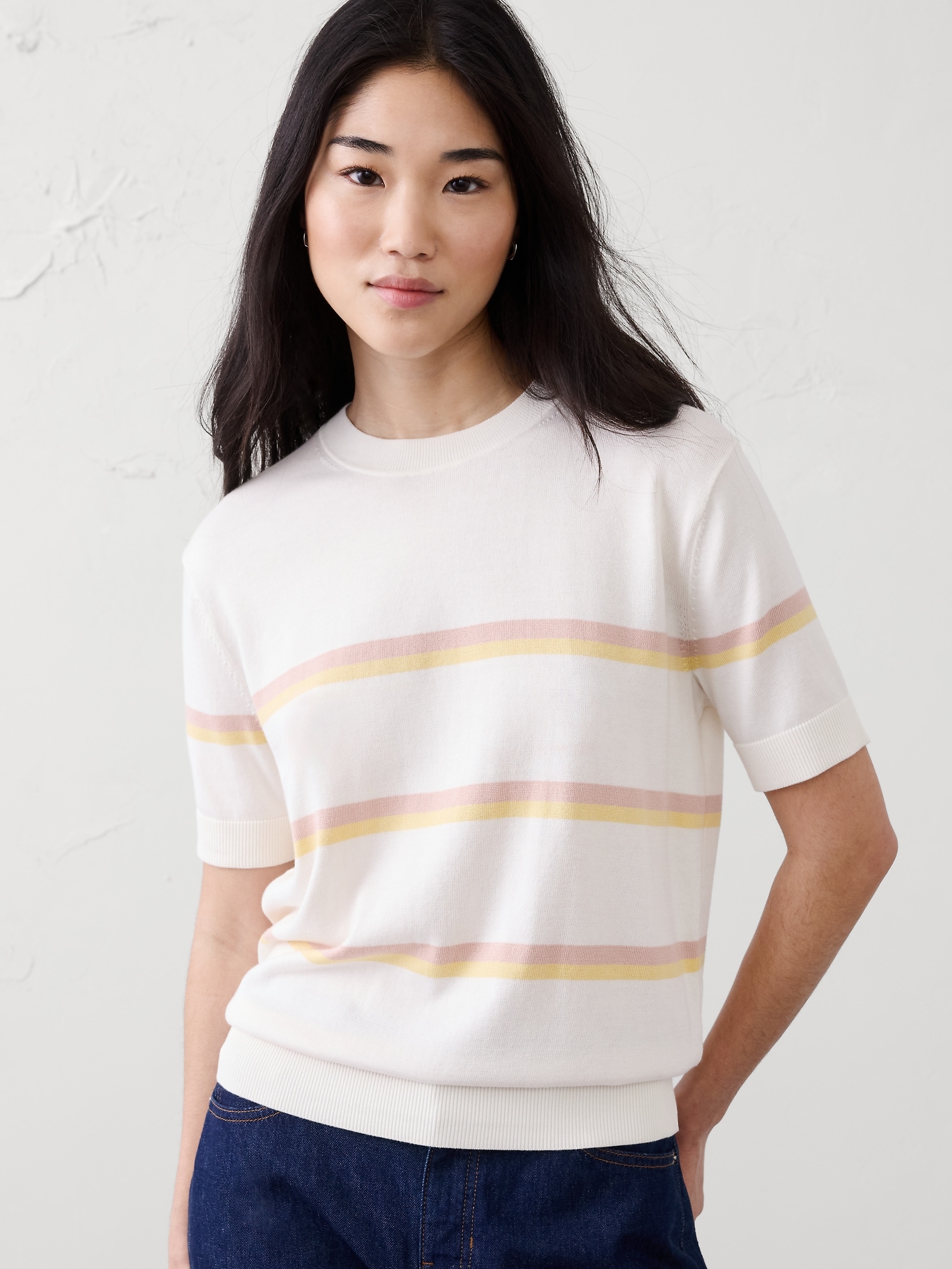 Striped Forever Sweater T-Shirt