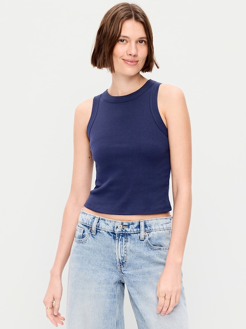 Snug Crop Tank Top
