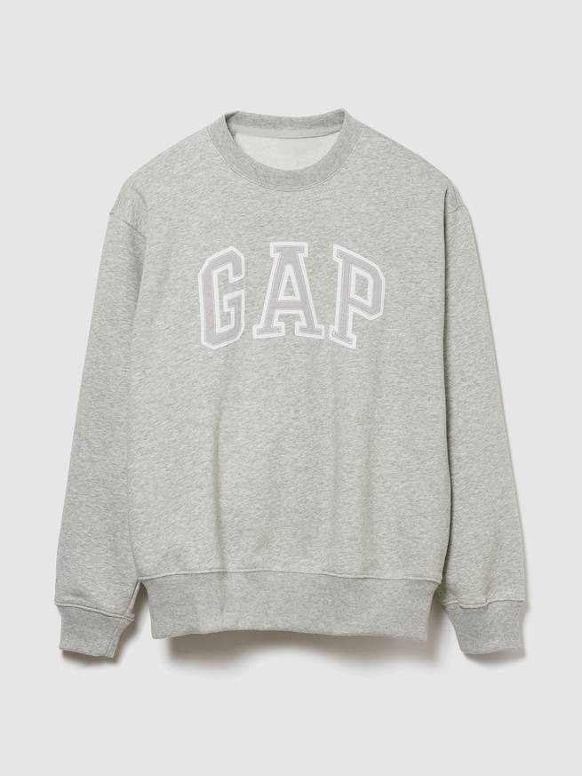 GAPロゴフリース スウェットシャツ-2
