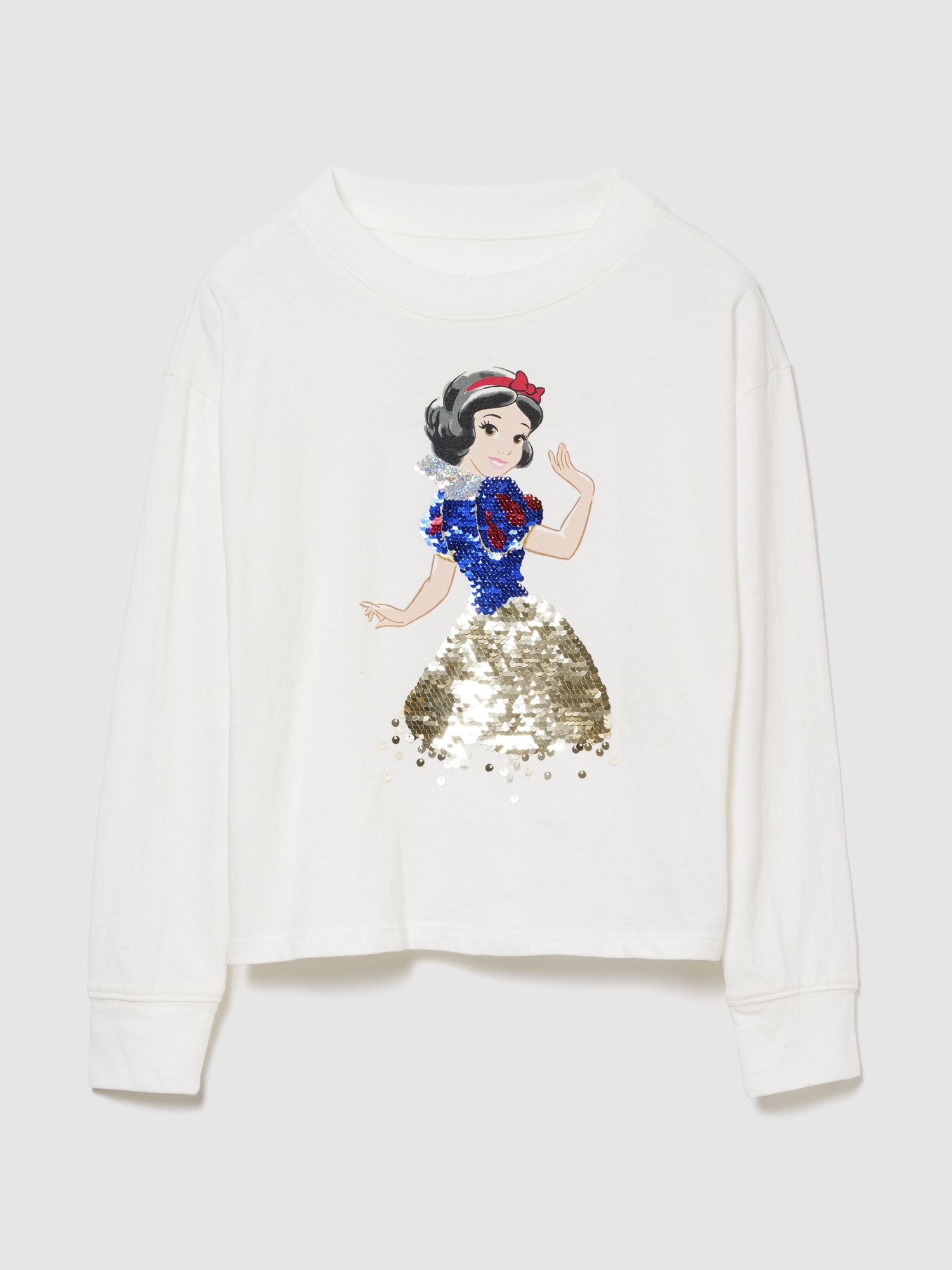 GapKids &times; ディズニー オーバーサイズ フリッピースパンコール グラフィックTシャツ-0