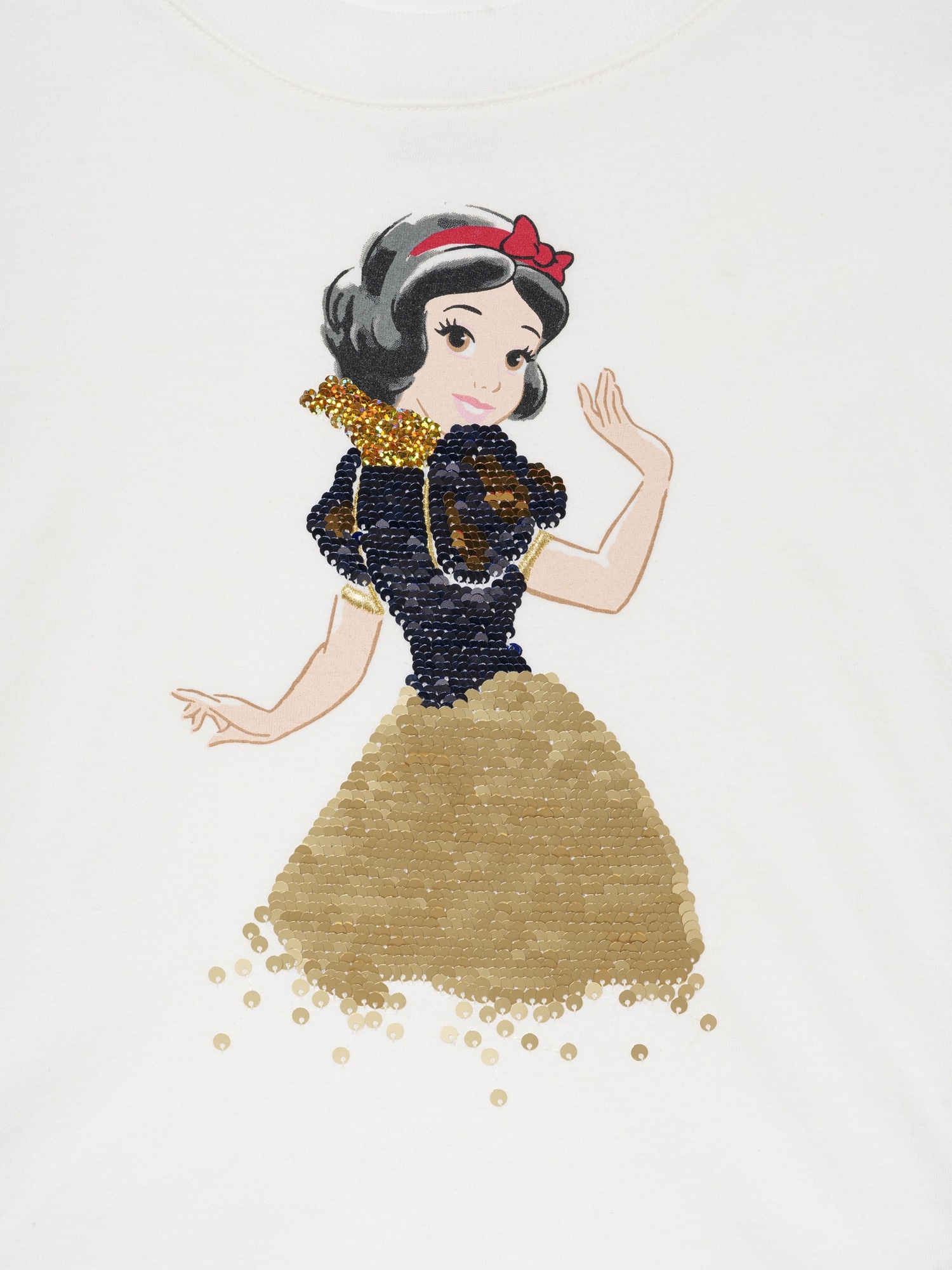 GapKids &times; ディズニー オーバーサイズ フリッピースパンコール グラフィックTシャツ-1