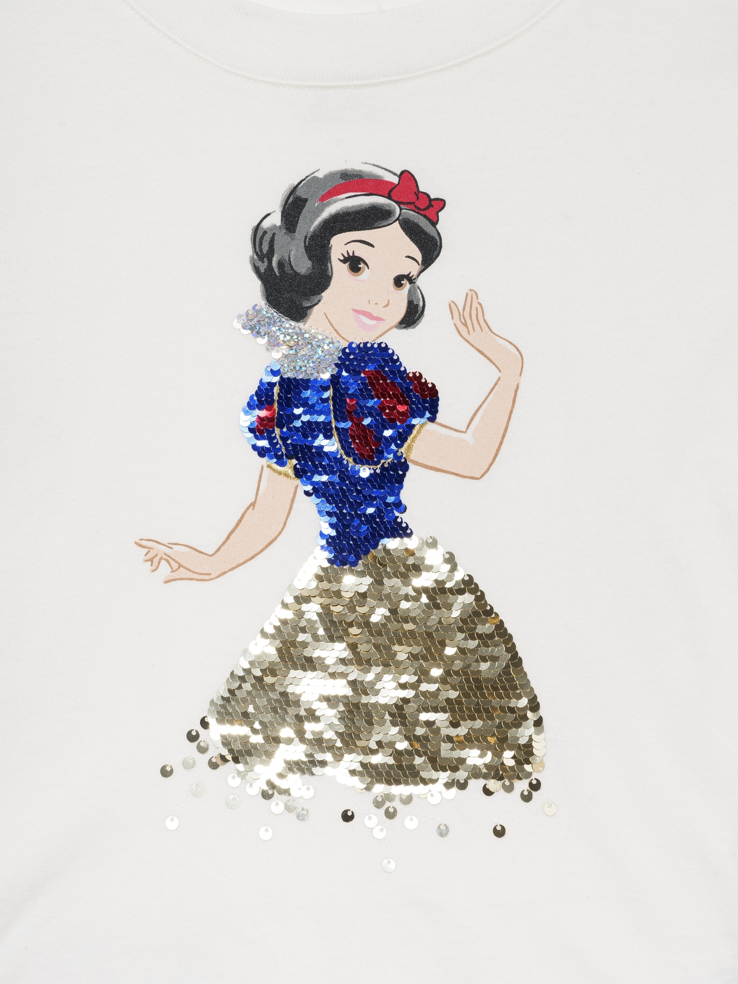 GapKids &times; ディズニー オーバーサイズ フリッピースパンコール グラフィックTシャツ-3