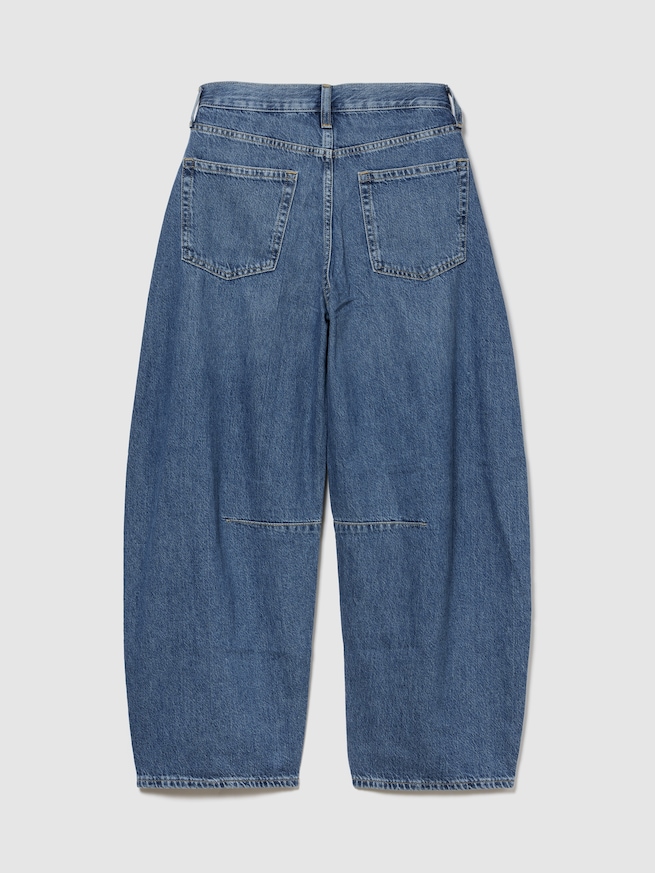 ハイライズ ホースシュー デニム-7