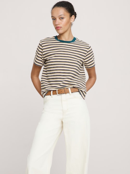 ヴィンテージ コットン クルーネックTシャツ