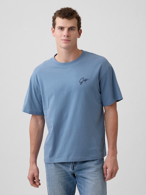 Vintage Soft Boxy Gap Logo T-Shirt