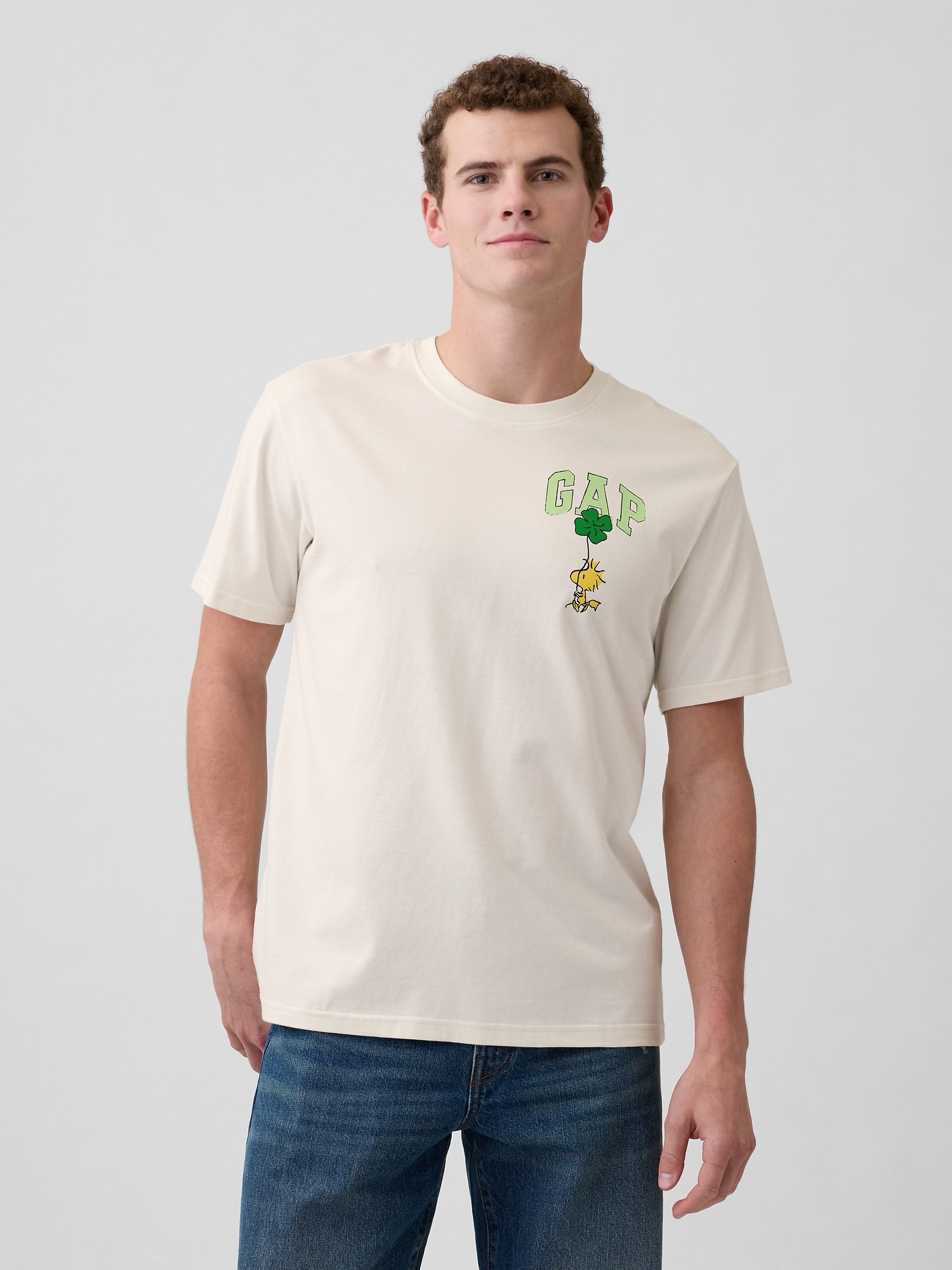 Gap Peanuts Everyday Soft Relaxed Graphic T-Shirt