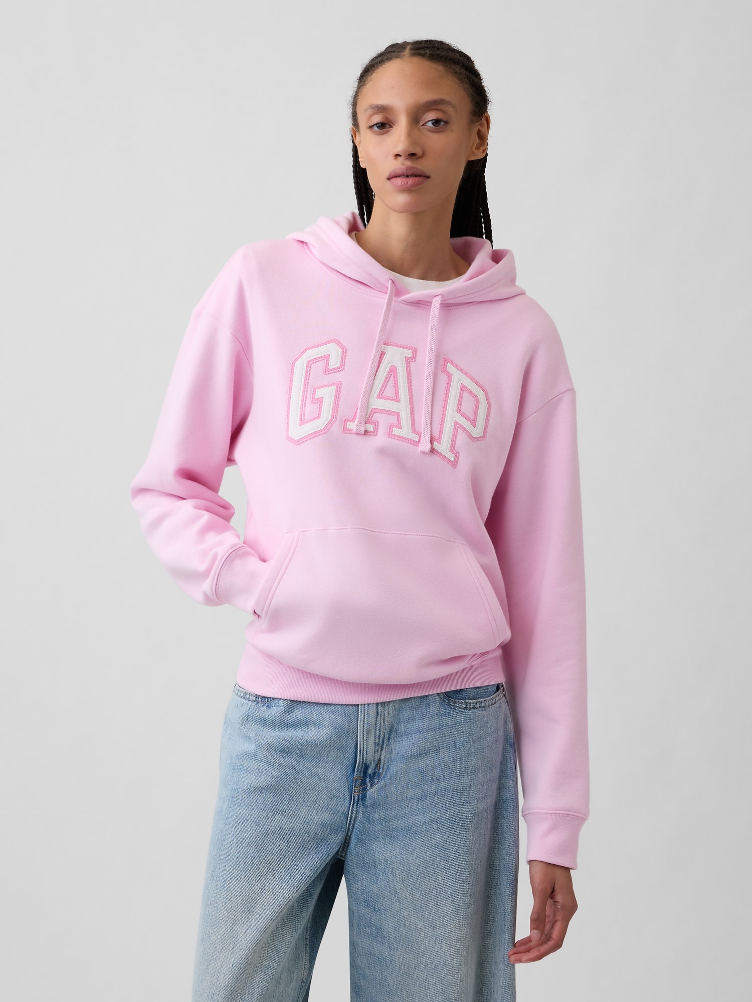 Relaxed Gap Logo Hoodie