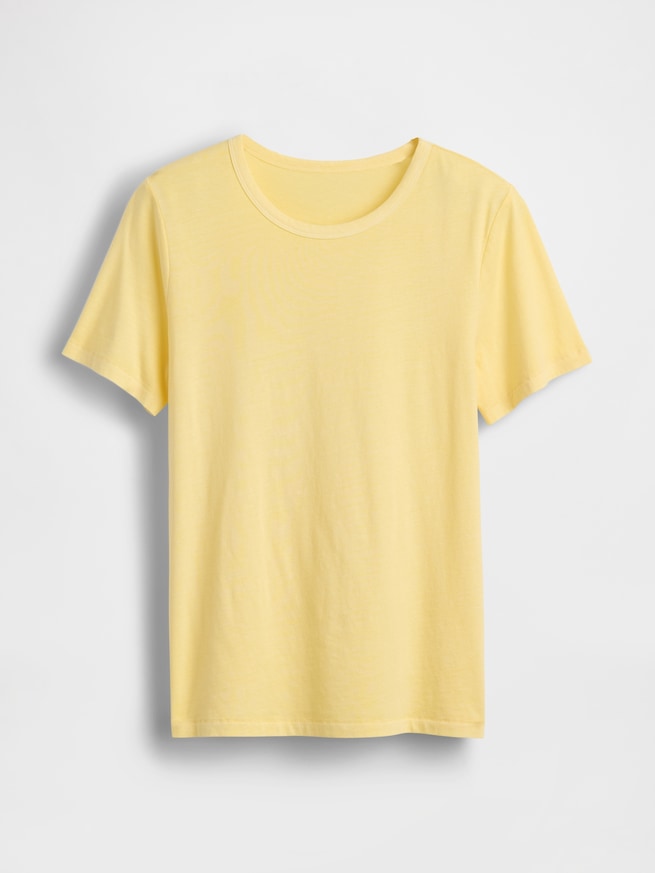 オーガニックコットン ヴィンテージソフト Tシャツ-4