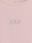 リブ クロップド GAPロゴTシャツ-4