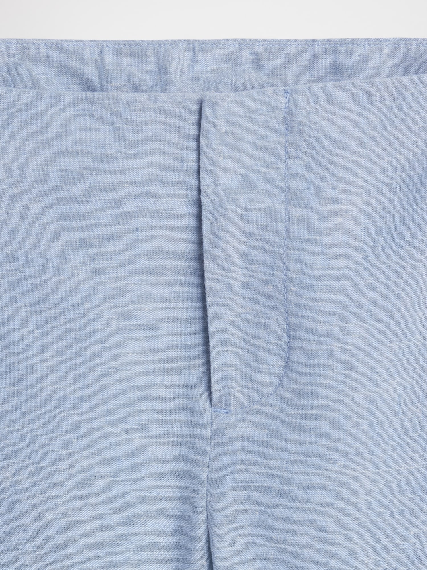 ローライズ リネンブレンド フレアパンツ-8