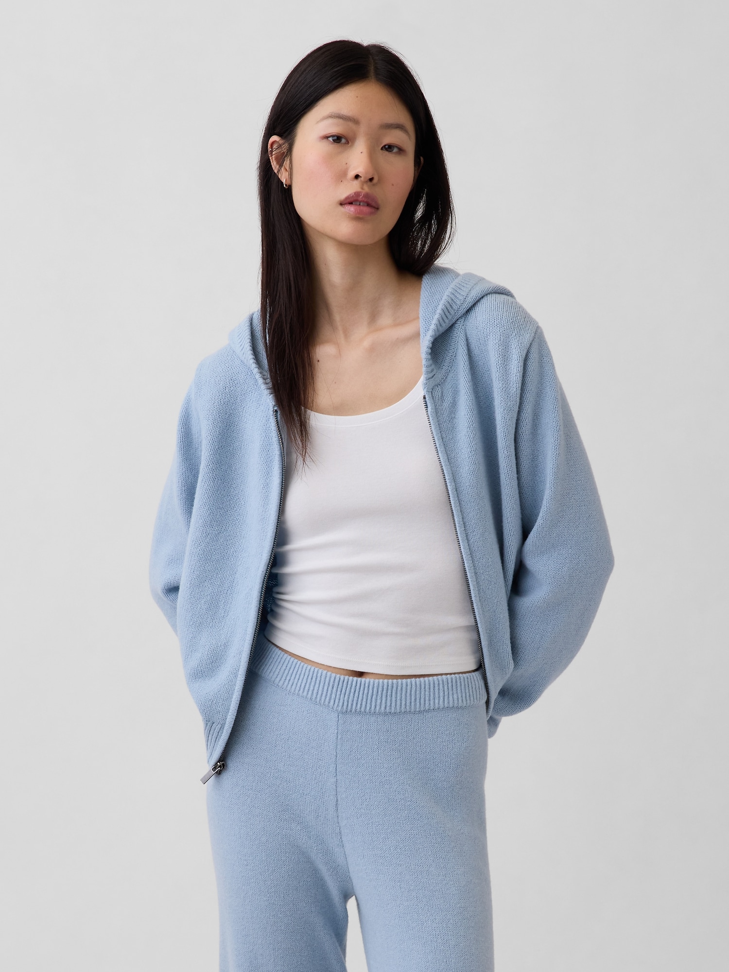 CashSoft Sweater Zip Hoodie