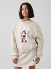 GapKids &times; ディズニー オーバーサイズ ウェッジ GAPロゴ スウェットシャツ-0