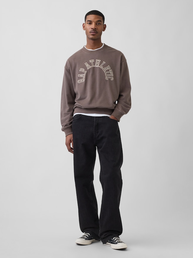 ヴィンテージソフト フレンチテリー オーバーサイズ GAP Athletic スウェットシャツ-1