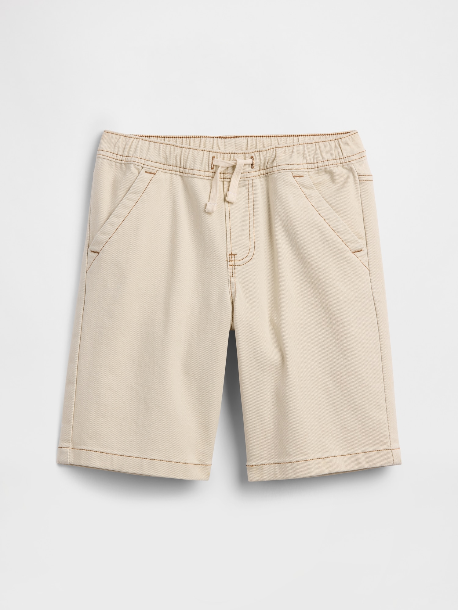 Kids Pull-On Loose Denim Shorts