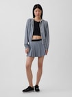GapFit プリーツ エクササイズ ミニスカート・スコート-0