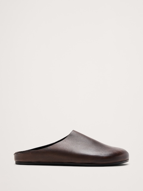 Leather Clog