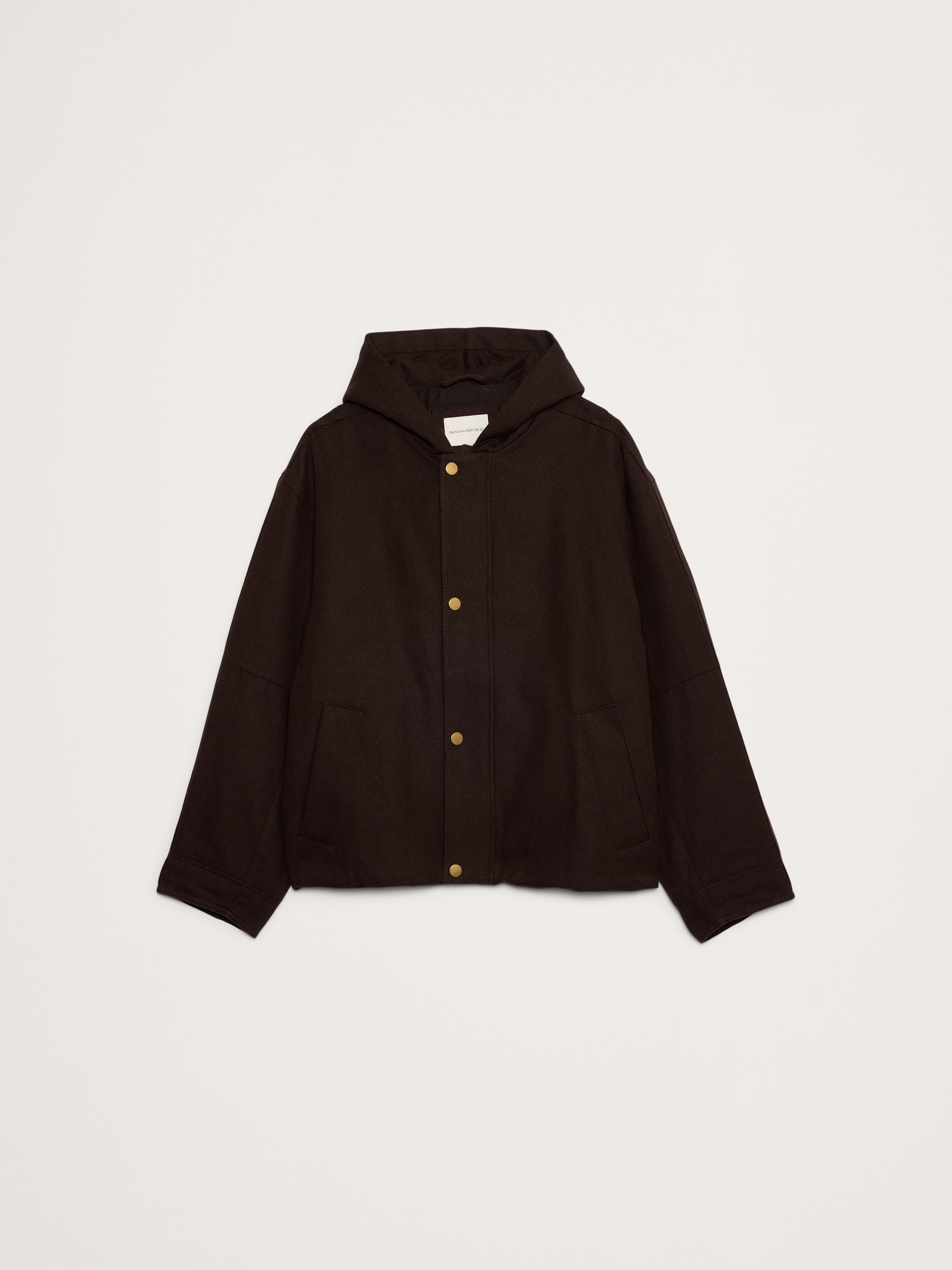 ヘンプ コットン キャンバス インサレーション ボンバー ジャケット-4