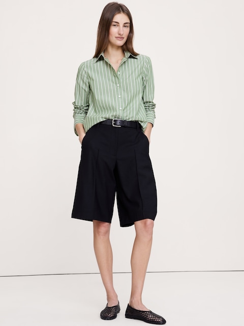 LA CHEMISE DE TOUS LES JOURS EN POPELINE DE COTON