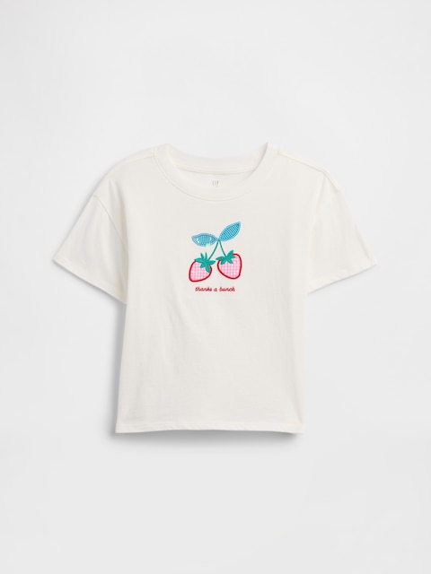 Kids Oversized Graphic T-Shirt