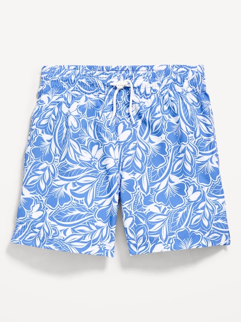 Printed Swim Trunks for Boys