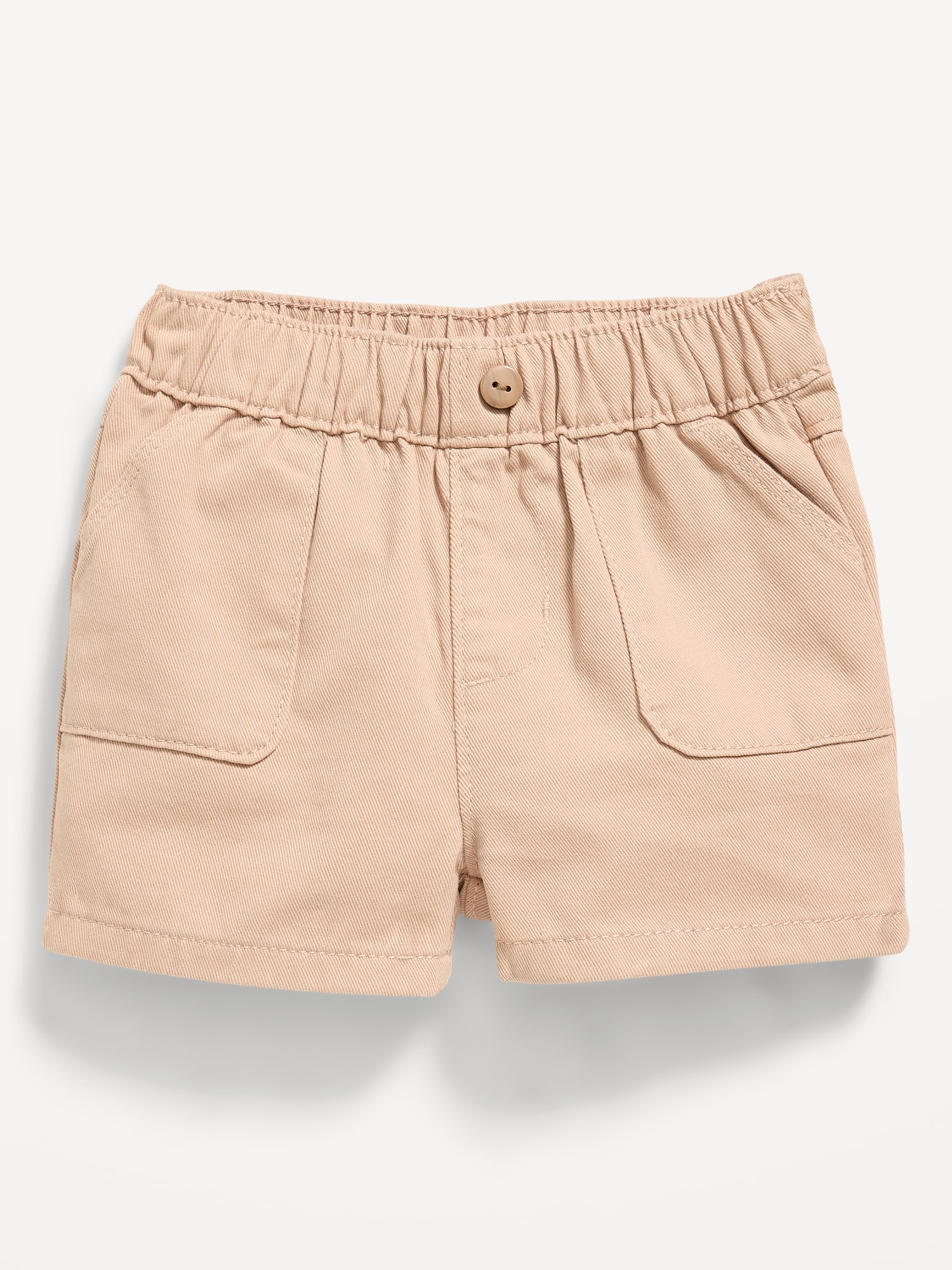 SHORT UTILITAIRE AMPLE EN SERGÉ POUR FILLE