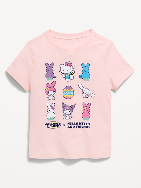 PEEPS® x Hello Kitty® Easter Graphic T-Shirt for Toddler Girls