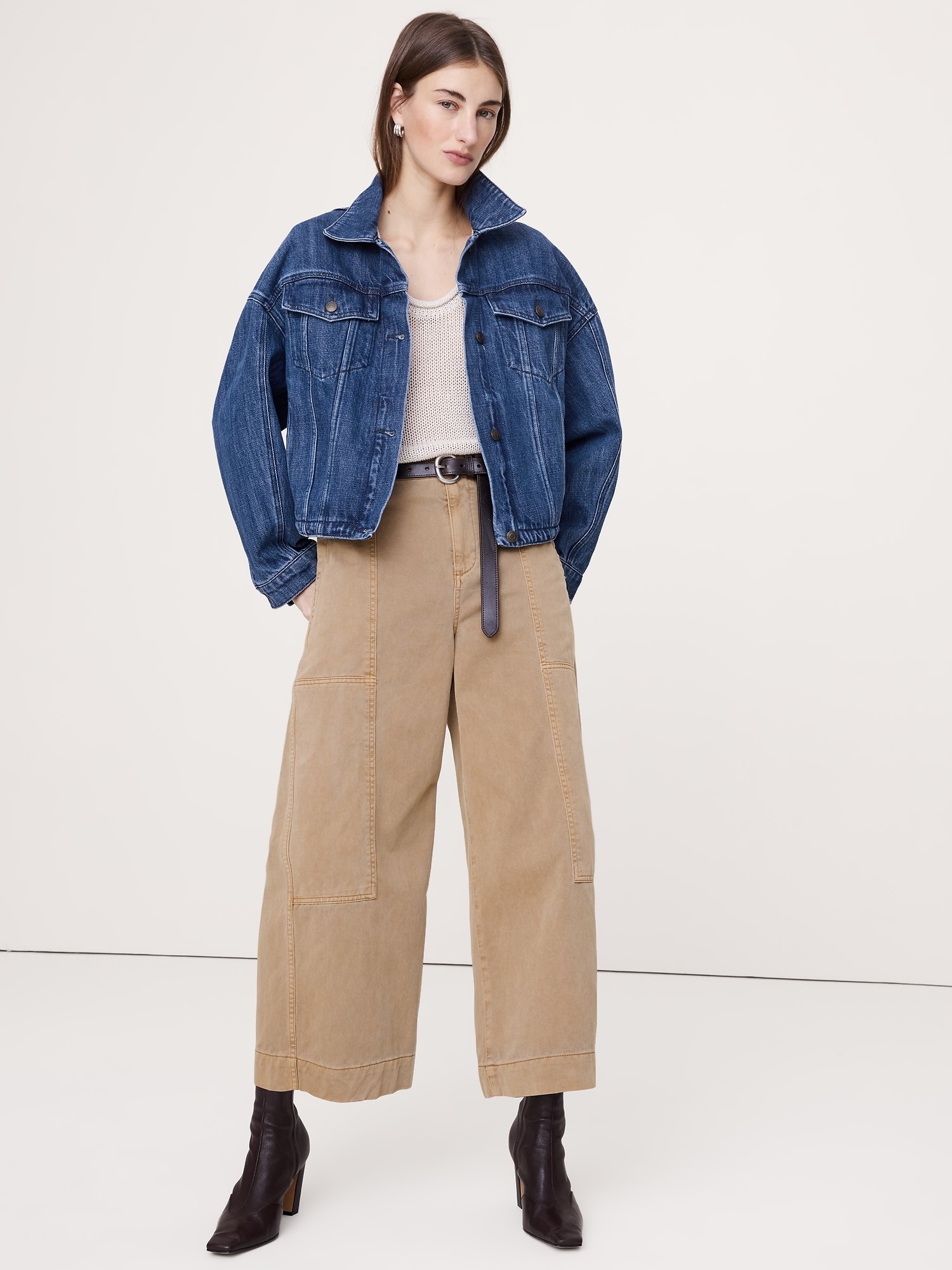 オーバーサイズ ジーンジャケット-0