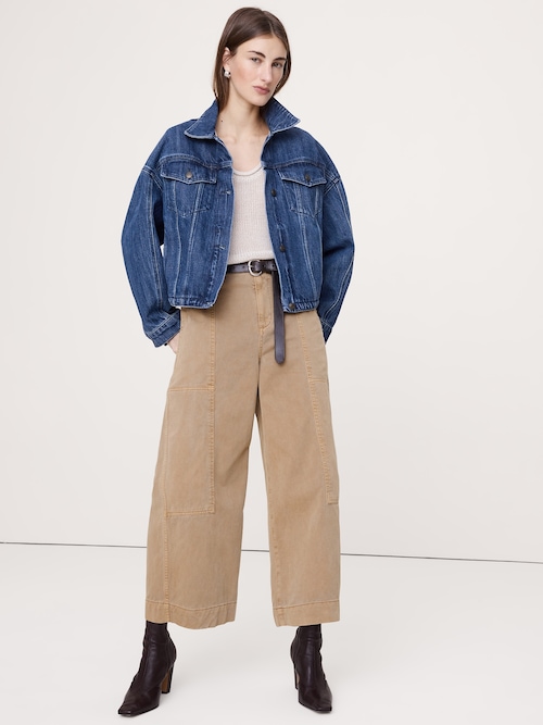 オーバーサイズ ジーンジャケット