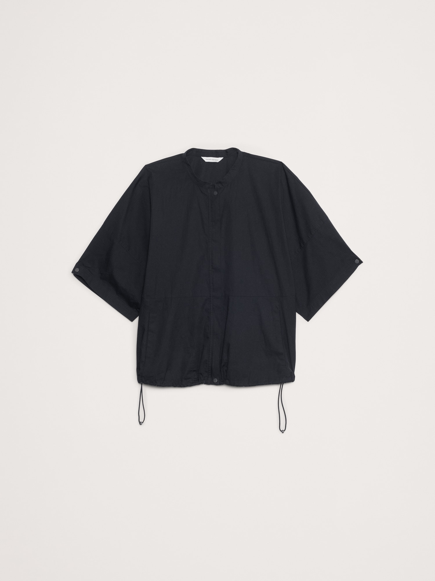 ストレッチ コットン パフスリーブ トップス-3